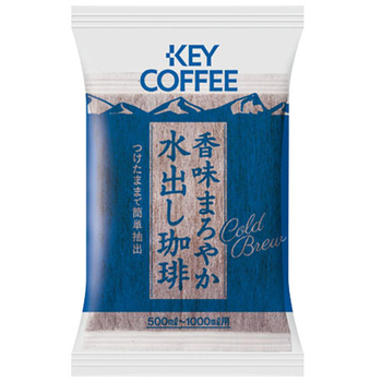 キーコーヒー KEY DOORS+ 香味まろやか 水出し珈琲 1セット(12バッグ:4バッグ×3袋)