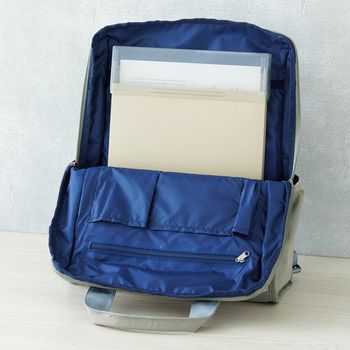 リヒトラブ Mutual コングレスケース A4タテ 150枚収容 ライトブルー A-2072-14 1個