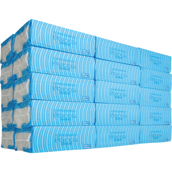 太洋紙業 水洗トイレに流せるペーパータオル ストリーム エコノミー 200枚/パック 1セット(40パック)