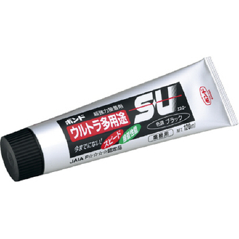 コニシ ボンドウルトラ多用途SU 120ml(箱) 黒 04725 1本