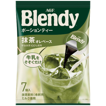 味の素AGF ブレンディ ポーションティー 抹茶オレベース 1袋(7個)