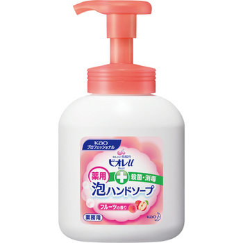 花王 ビオレu 薬用泡ハンドソープ専用空ポンプボトル フルーツの香り 350ml 1本