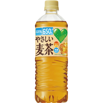 サントリー GREEN DA・KA・RA やさしい麦茶 650ml ペットボトル 1ケース(24本)