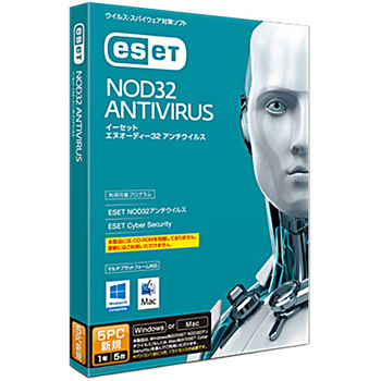 キヤノンITソリューションズ ESET NOD32 アンチウイルス Windows/Mac対応 5PC 3516V66001 1本