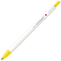 ゼブラ ノック式水性カラーペン クリッカート 黄 WYSS22-Y 1本