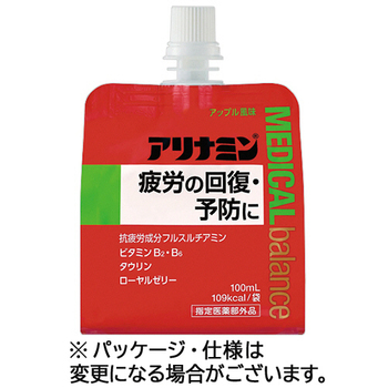 アリナミン製薬 アリナミン メディカルバランス アップル風味 100mL パウチ 1セット(36パック)