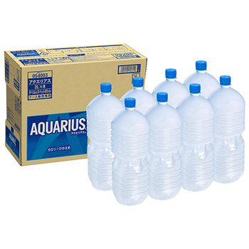 コカ・コーラ アクエリアス ラベルレス 2L ペットボトル 1ケース(8本)