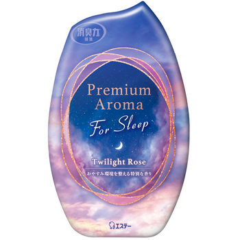 エステー 消臭力 Premium Aroma For Sleep 寝室用 トワイライトローズ 400mL 1個