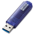 バッファロー USB3.0対応 USBメモリー スタンダードモデル 8GB ブルー RUF3-C8GA-BL 1個