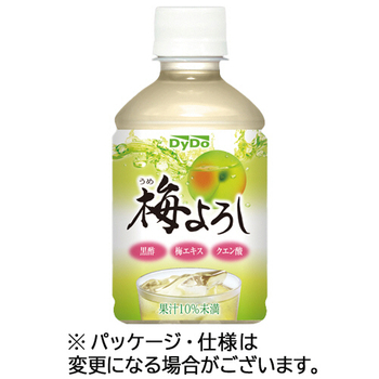 ダイドードリンコ 梅よろし 280mL ペットボトル 1ケース(24本)