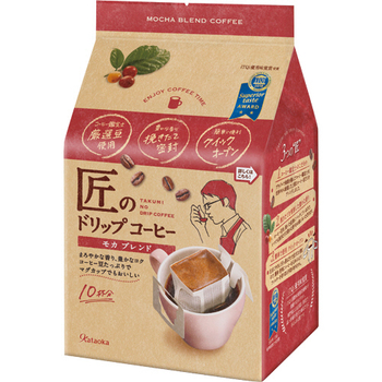 片岡物産 匠のドリップコーヒー モカブレンド 1パック(10袋)