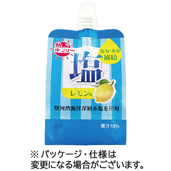 セイウ 熱中ゼリー 塩レモン味 180g パウチ 1セット(18本:6本×3ケース)