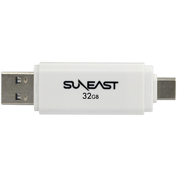 旭東エレクトロニクス SUNEAST USB3.2 フラッシュメモリ Type-A・Type-C 両搭載タイプ 32GB SE-USB3.0-032GC1 1個