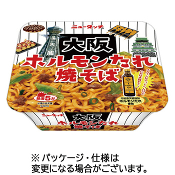 ヤマダイ ニュータッチ 大阪ホルモンたれ焼そば 120g 1ケース(12食)