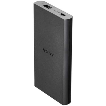 ソニー スマートフォン用モバイルバッテリー(USBポータブル電源) 10000mAh MicroUSBケーブル付属 ブラック CP-V10BB 1個