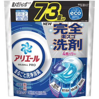 P&G アリエール ジェルボールプロ つめかえ用 超メガジャンボ 1パック(73個)