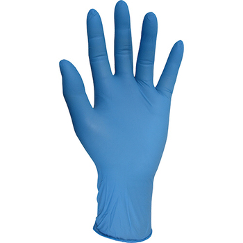エステー モデルローブ No.991 ニトリル使いきり手袋(粉なし) M ブルー 1セット(300枚:100枚×3箱)