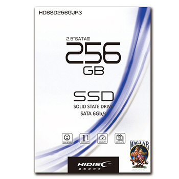 ハイディスク 2.5インチ SATA接続 内蔵SSD 256GB HDSSD256GJP3 1台