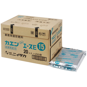 ニイタカ 固形燃料 カエンニューエースE15 15g 1セット(520個:20個×26パック)