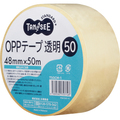 TANOSEE OPPテープ 透明 48mm×50m 50μm 1セット(50巻)