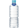 アサヒ飲料 おいしい水 天然水 ラベルレス 600ml ペットボトル 1ケース(24本)