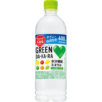 サントリー GREEN DA・KA・RA 600ml ペットボトル 1ケース(24本)