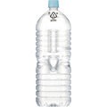 アサヒ飲料 おいしい水 天然水 ラベルレス 2L ペットボトル 1ケース(9本)