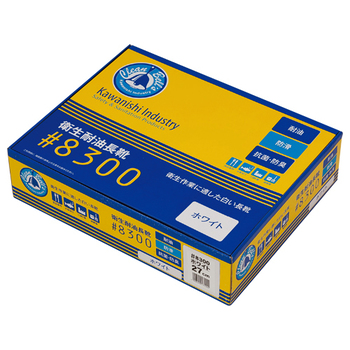 川西工業 耐油衛生長靴 ホワイト 22.5cm 8300ホワイト22.5 1足