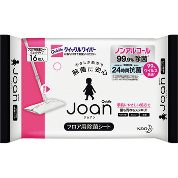 花王 クイックル Joanフロア用除菌シート 1セット(48枚:16枚×3パック)