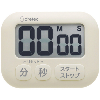 ドリテック 抗菌タイマー ポポラ アイボリー T-620IV 1個