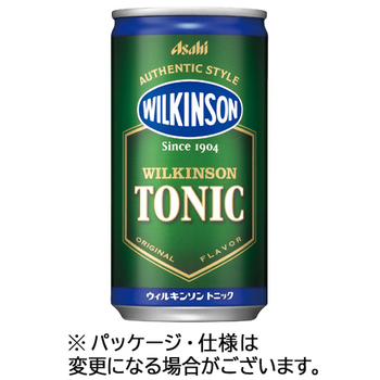 アサヒ飲料 ウィルキンソン トニック 190mL 缶 1ケース(30本)