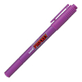 三菱鉛筆 水性マーカー プロッキー 細字丸芯+極細 紫 PM120T.12 1本