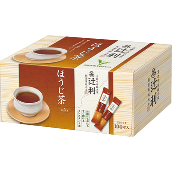 片岡物産 辻利 インスタントほうじ茶 1箱(100本)