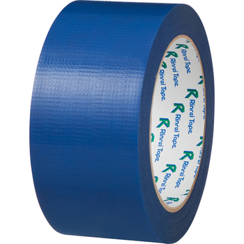 リンレイテープ PEワリフカラーテープ 50mm×25m 厚み約0.17mm 青 674アオ 1巻