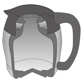 メリタ コーヒーメーカー アロマサーモ 10杯用 JCM-1031/SZ 1台