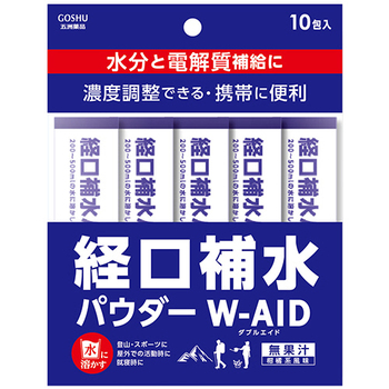 五洲薬品 経口補水パウダー ダブルエイド 6g/包 KPW-10 1袋(10包)