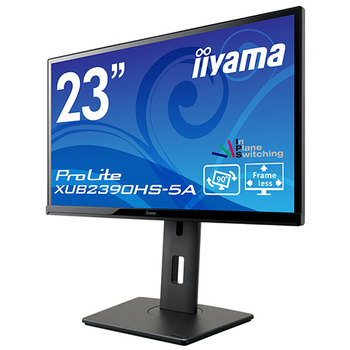 iiyama ProLite 23型ワイド液晶ディスプレイ ブラック XUB2390HS-B5A 1台