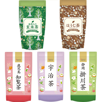 丸山製茶 リーフ5種アソートパック 100g/袋 1箱(5袋)