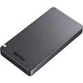 バッファロー USB3.2(Gen2)対応 ポータブルSSD 480GB ブラック SSD-PGM480U3-B 1台