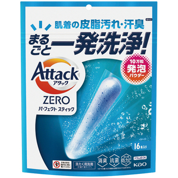 花王 アタックZERO パーフェクトスティック 1パック(16本)