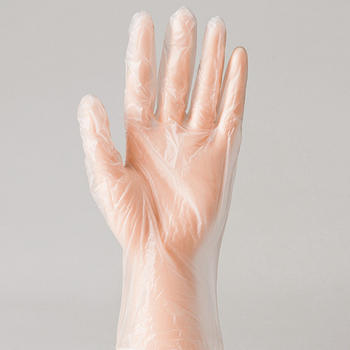 PVC手袋 パウダー付き L 1セット(2000枚:100枚×20箱)