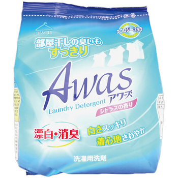 ロケット石鹸 衣料用粉末洗剤 アワーズ エコパック 800g 1個