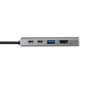バッファロー Type-C接続ドッキングステーション(PD対応) シルバー LUD-U3-CGHDSV 1個