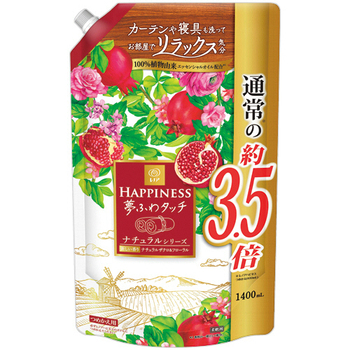 P&G レノアハピネス 夢ふわタッチ ナチュラルザクロ&フローラル 詰替用 超特大サイズ 1400ml 1パック