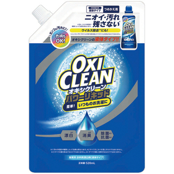 グラフィコ オキシクリーン パワーリキッド つめかえ用 520mL 1個