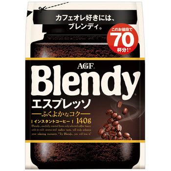 味の素AGF ブレンディ エスプレッソ 詰替用 140g 1セット(3袋)