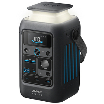 アンカージャパン ポータブル電源 ANKER Solix C300 DC Portable Power Station 288Wh ブラック A1726511