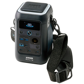 アンカージャパン ポータブル電源 ANKER Solix C300 DC Portable Power Station 288Wh ブラック A1726511