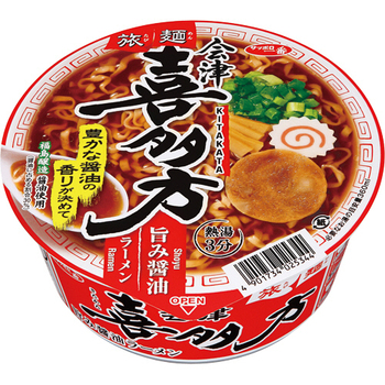 サンヨー食品 サッポロ一番 旅麺 喜多方醤油ラーメン 86g 1ケース(12食)