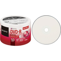 ソニー データ用DVD-R 4.7GB 1-16倍速 ホワイトワイドプリンタブル 詰替用 50DMR47TPB 1セット(300枚:50枚×6パック)